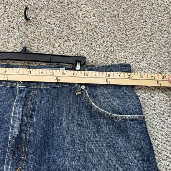 VTG 90’s Levis SilverTab Baggy Jeans Men’s 40X32 Blue Denim Y2K Wide Leg Vintage - Picture 5 of 14